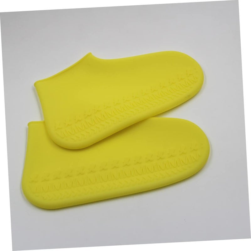 Suprovox Yellow Small Waterproof Rain Shoes for Adult Kids Garden Boots - Image 4