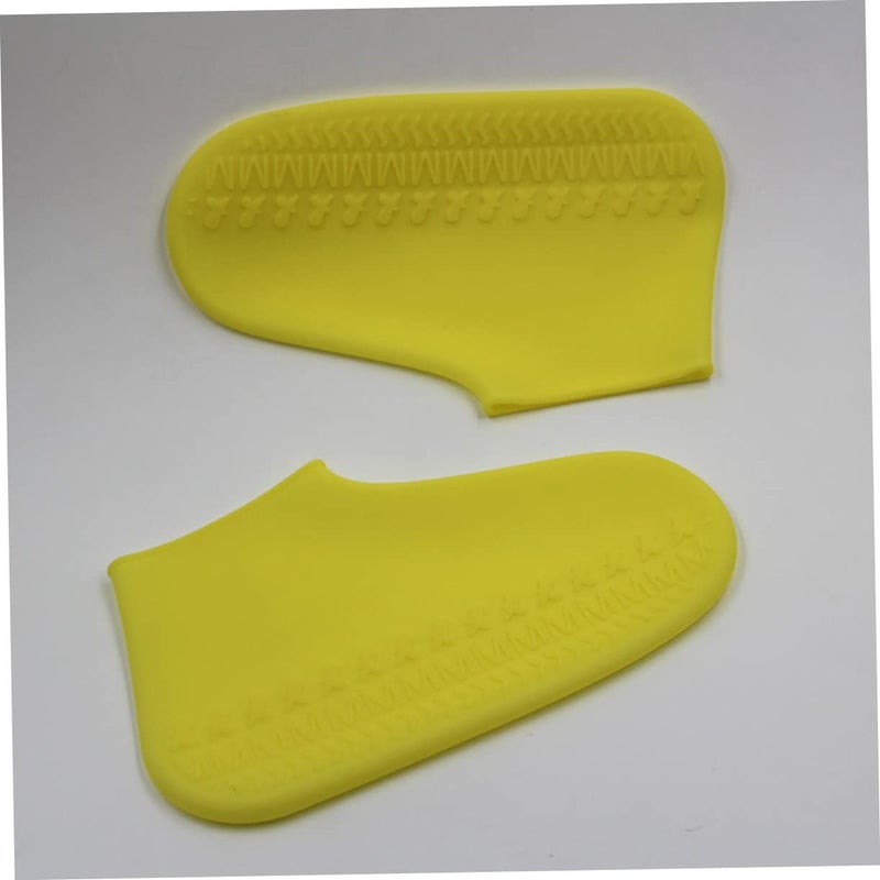 Suprovox Yellow Small Waterproof Rain Shoes for Adult Kids Garden Boots - Image 3