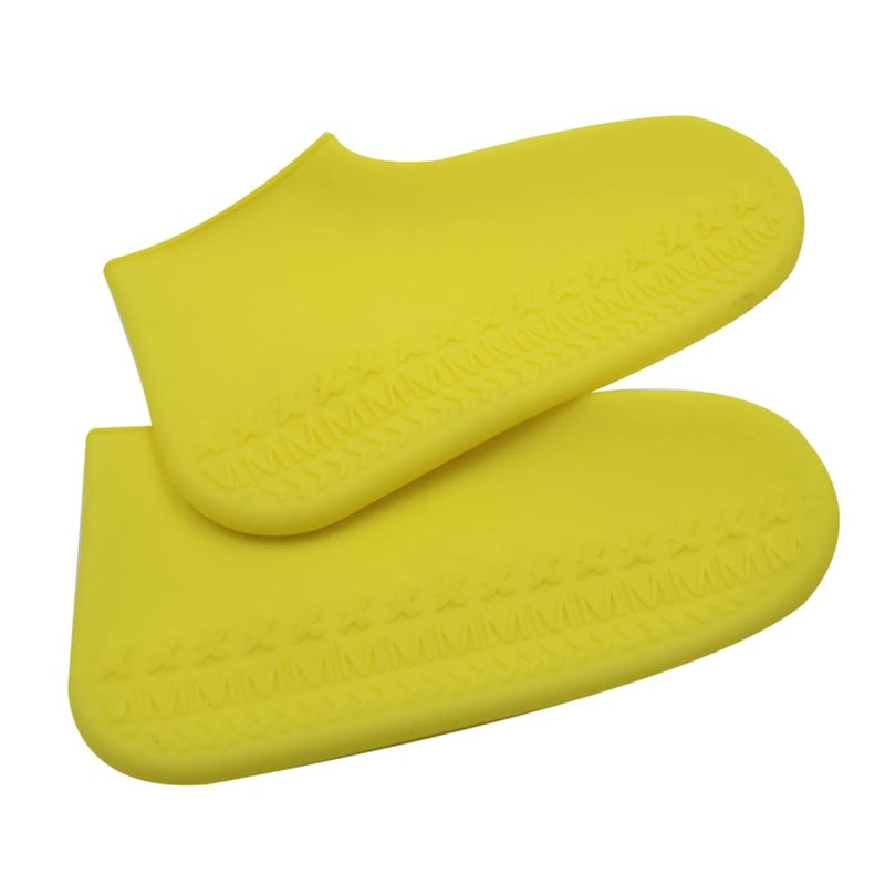 Suprovox Yellow Small Waterproof Rain Shoes for Adult Kids Garden Boots - Image 2