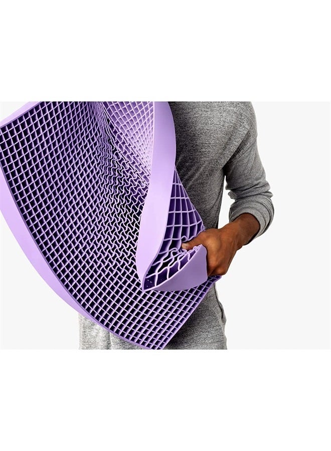 Purple Ultimate Seat Cushion | Pressure Reducing Grid Designed for Ultimate Comfort | Designed for Gaming | Made in The USA - Image 5
