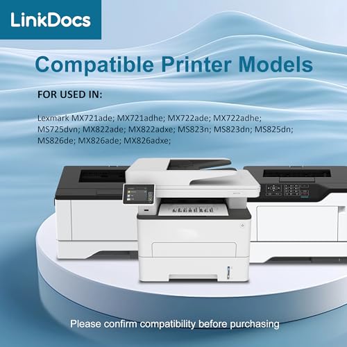 LinkDocs 58D1X00 Extra High Yield Toner Cartridge Replacement for Lexmark 58D1X00 Work for Lexmark MS725 MS823 MS824 MS825 MS826 MX721 MX722 MX725 MX822 MX824 MX826 Laser Printer 35000 Pages - Image 2