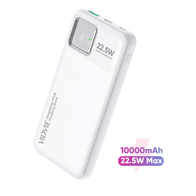 Vidvie High-Capacity PB767 Power Bank – 10,000mAh for On-the-Go Power - Image 1