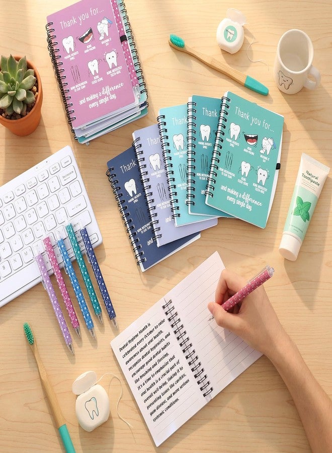 Epakh 24 Set Appreciation Gift Bulk Notebook with Pen, Dentist Multicolor - Image 3