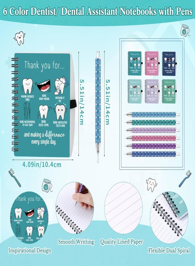 Epakh 24 Set Appreciation Gift Bulk Notebook with Pen, Dentist Multicolor - Image 5