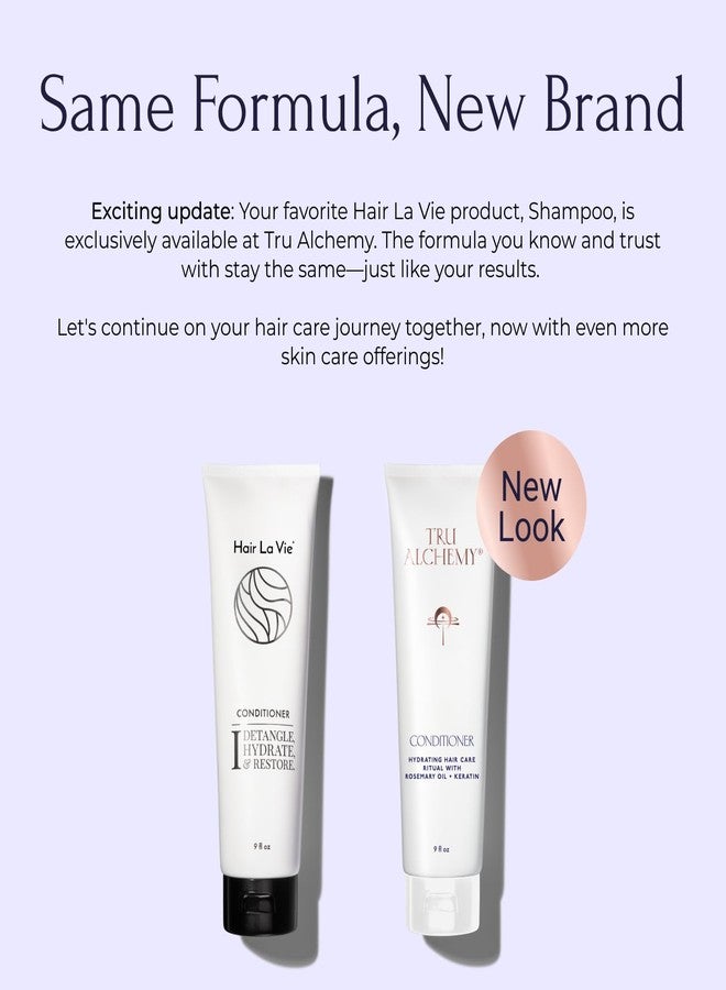 ترو ألكيمي بلسم الشعر Tru Alchemy للشعر التالف والجاف - بلسم للنساء - بلسم خالٍ من الكبريتات لترطيب الشعر وفك تشابكه واستعادة صحته - 9 أونصة سائلة. - Image 3