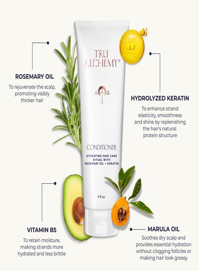 ترو ألكيمي بلسم الشعر Tru Alchemy للشعر التالف والجاف - بلسم للنساء - بلسم خالٍ من الكبريتات لترطيب الشعر وفك تشابكه واستعادة صحته - 9 أونصة سائلة. - Image 5