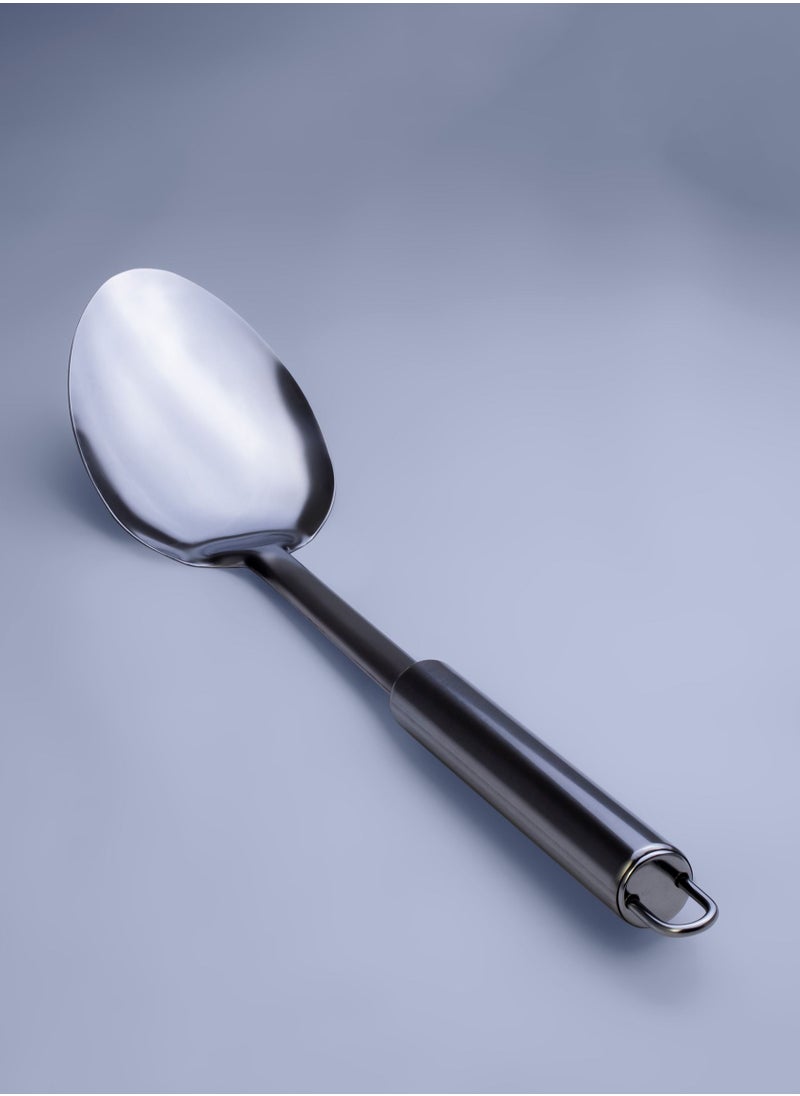 Cuisine Art Solid Stainless Steel Spoon for Stirring, Mixing, and Serving  - Image 3