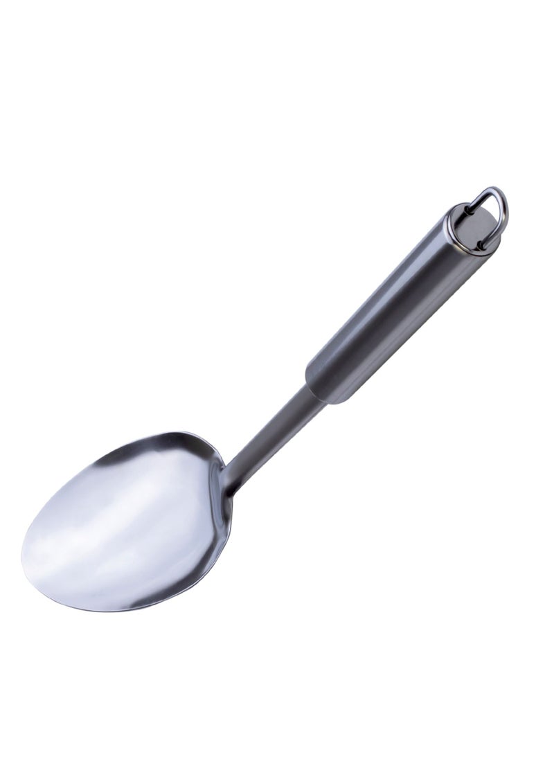 Cuisine Art Solid Stainless Steel Spoon for Stirring, Mixing, and Serving  - Image 2