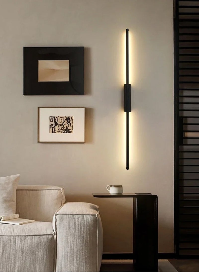 LOOPITYS （90CM）Led Wall Lamp Modern Long Wall Light for Home Living Room Bedroom Mounted Sofa Background Wall Sconce Lighting Fixture,Nordic Wall Lamp,Modern Led Wall Lampbedside wall sconce - Image 1