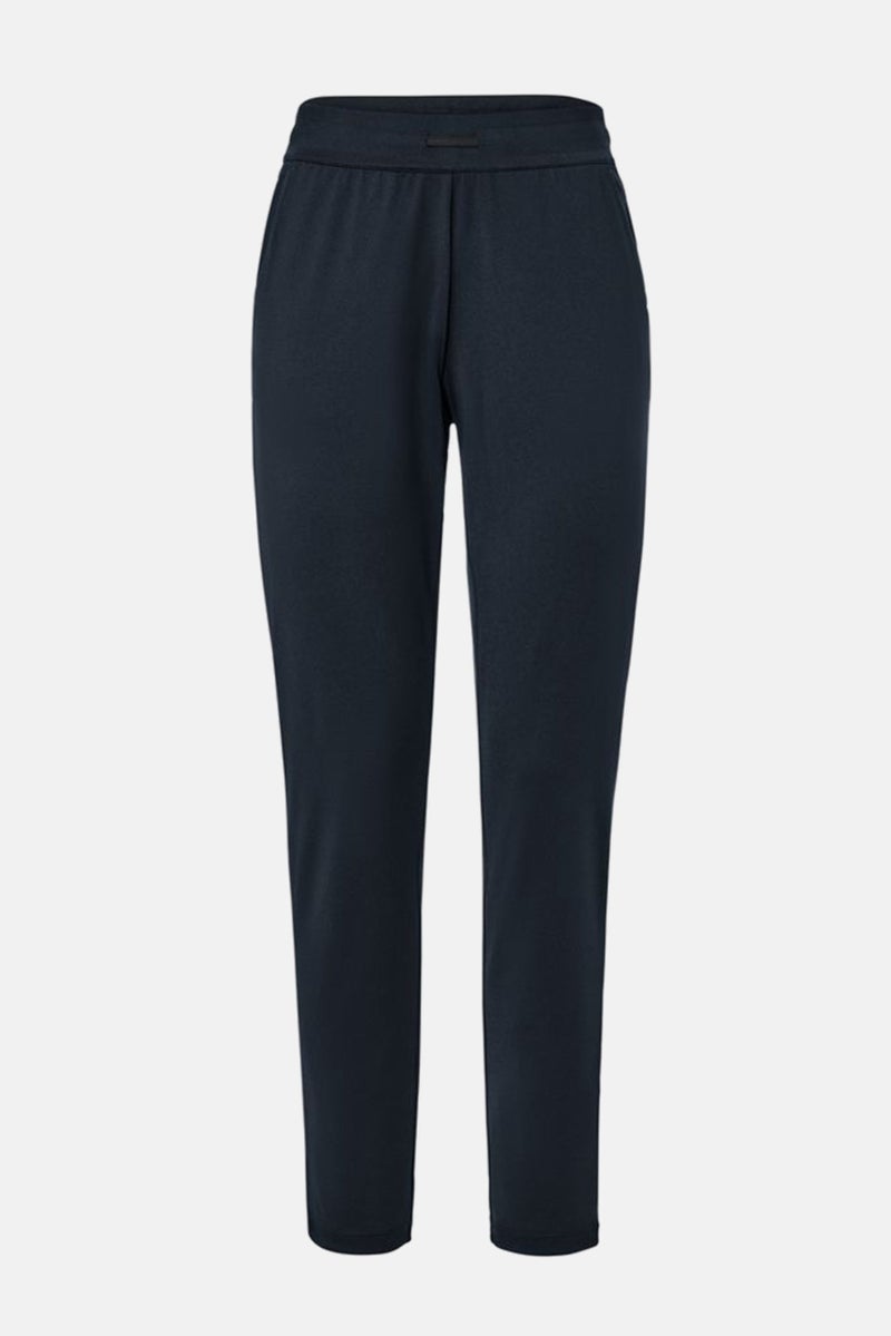 Tchibo Women Sportswear Fit Plain Track Pants, Navy Blue  - Image 2