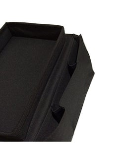 Y&D Sofa TV Remote Control Handset Holder Organiser Caddy Couch Armrest Organizer with 6 Pockets Hanging Storage Bag for Chairs Sofas Armchairs Desk (Black)  - Image 4