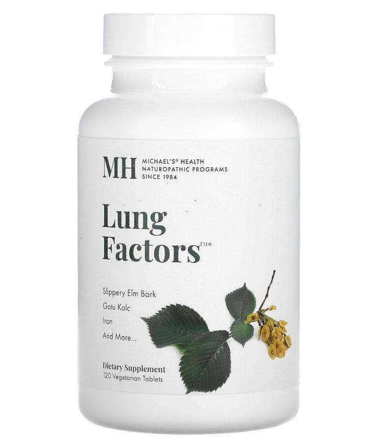 MICHAEL'S Lung Factors 120 Vegetarian Tablets