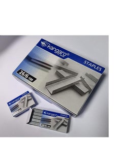 Rexel 1000-Piece Staple Pins Silver  - Image 1