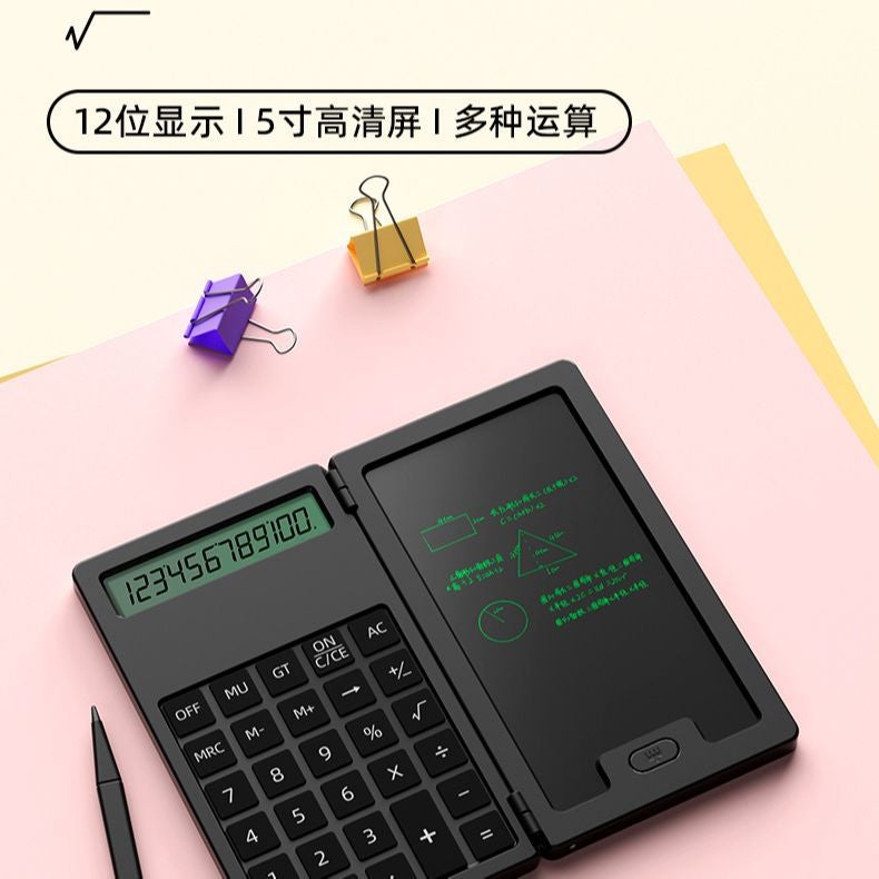 Mini Calculator Handwriting Board Multifunctional Portable Mini Calculator Business Student Office Explosive - Image 2