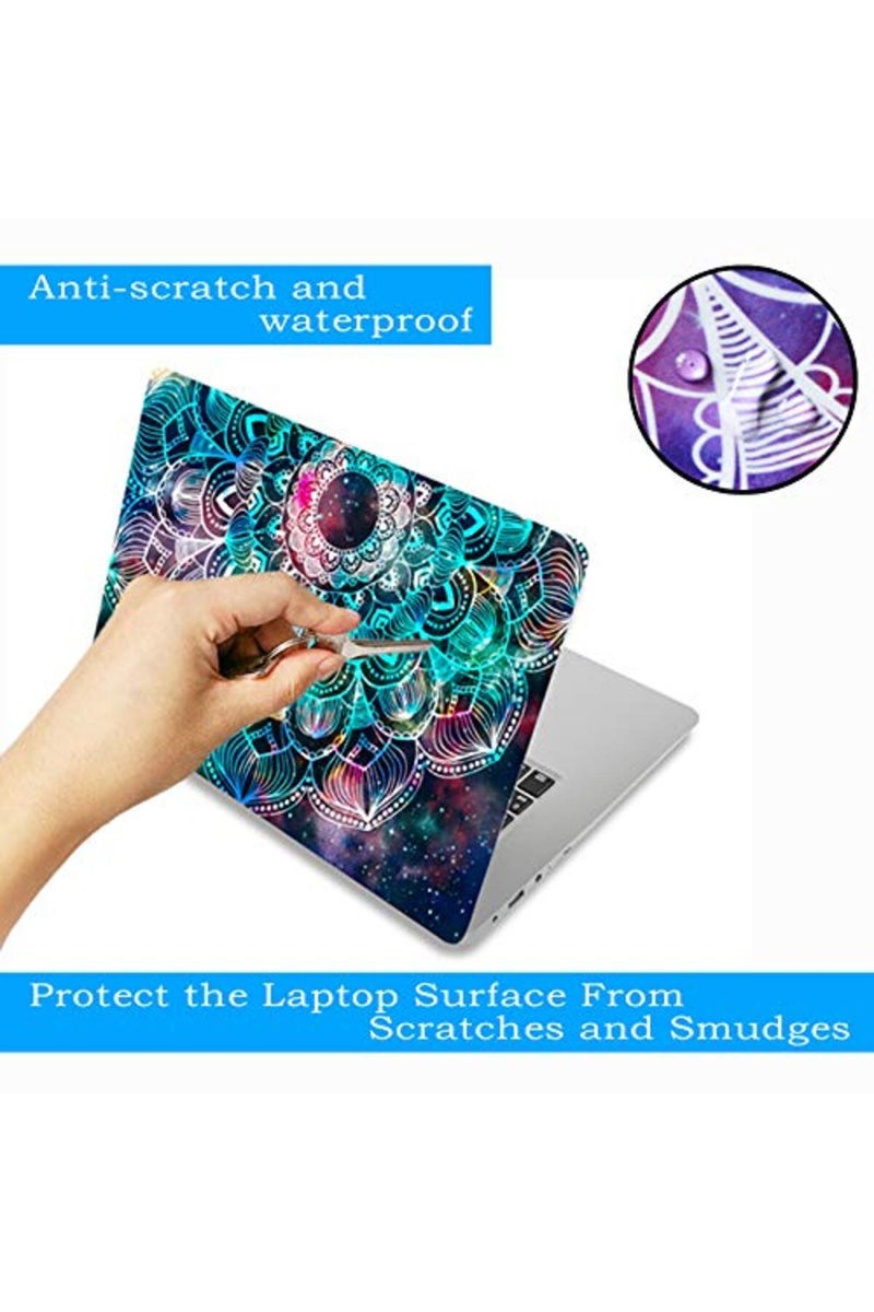 BPA Decorative Laptop Skin Sticker with Mandala Design - Image 2