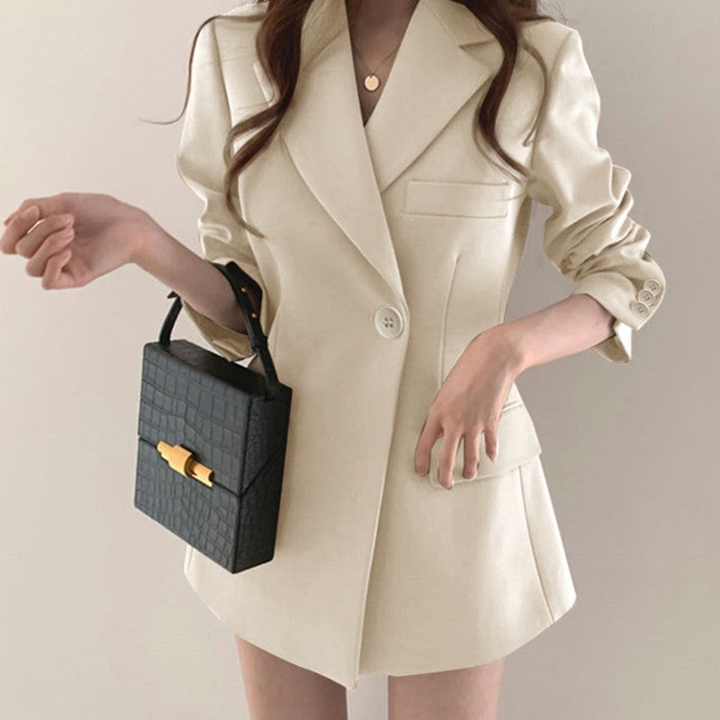 Jacket Women'S New Small Blazer Women'S 2025 Popular Style Western Style Loose Korean Style Small Suit Spring Clothing - Image 4