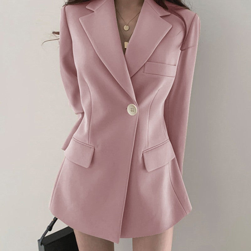 Jacket Women'S New Small Blazer Women'S 2025 Popular Style Western Style Loose Korean Style Small Suit Spring Clothing - Image 5