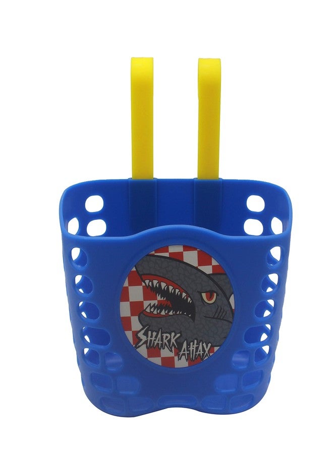 YL traV Bike Basket Kids Bicycle Trike Scooter Balance Bike Basket (Blue) - Image 1