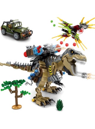 Dinosaurs Building Blocks Set 645 Pcs, Dinosaur for Boys Age 8 9 10 11 12 13 14 Years Toys Kit, Park World, Birthday Gifts and Girls - pzsku/ZB39BDD551673C225401BZ/45/_/1710414318/72382336-f1f4-41cb-a669-6f2f2a86f7eb