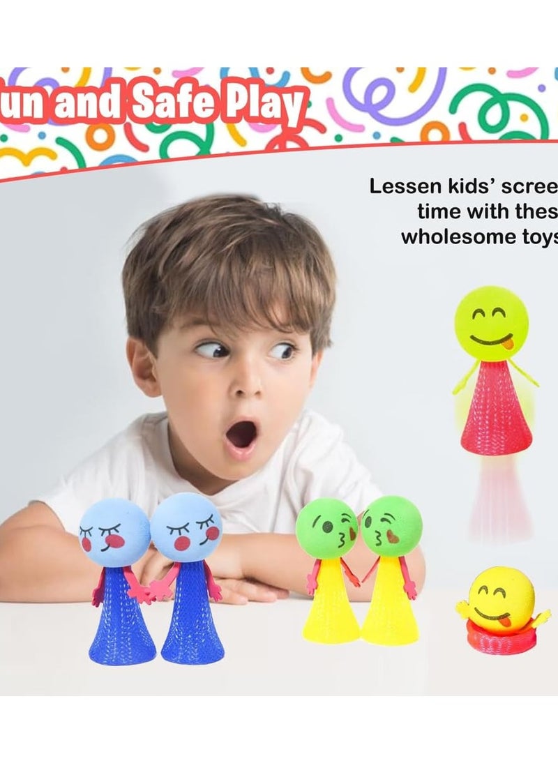 DURKU 24 Pcs Jumping Party Favors for Kids Birthday Party, Toy for Girls Boys Bouncy Ball for party favors Birthday Giveaways, Bulk Mini Toys Goody Bag - Image 2