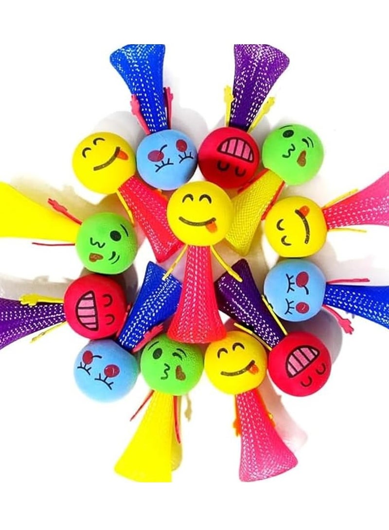 DURKU 24 Pcs Jumping Party Favors for Kids Birthday Party, Toy for Girls Boys Bouncy Ball for party favors Birthday Giveaways, Bulk Mini Toys Goody Bag - Image 5
