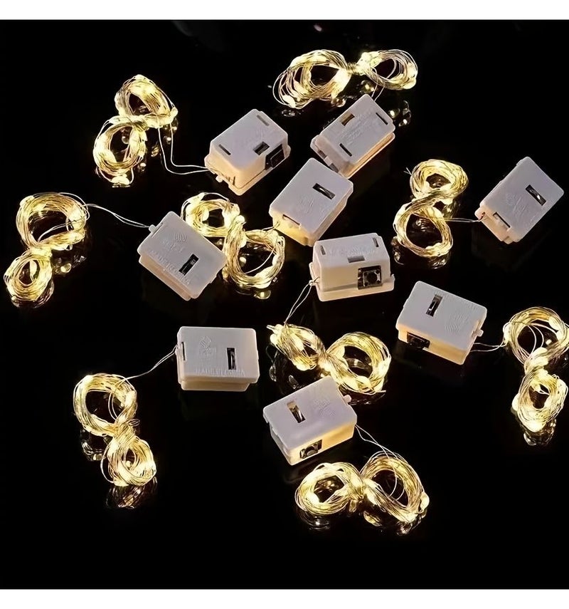 Colored LED Wire Bouquet String Lights 23pcs for Cake Birthday Party Decoration - Image 2
