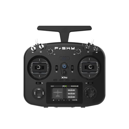 FrSky Twin X14 Dual 24G 24CH RC Radio System HighSpeed LowLatency Transmitter with TW Mode and ACCST D16ACCESSBlack - Image 1