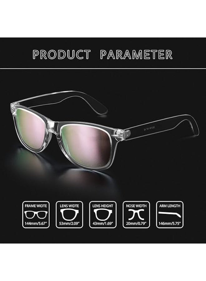 Joopin Polarized Sunglasses Men Women, Classic Retro Square Sun Glasses Men UV Protection Driving Fishing - Image 3