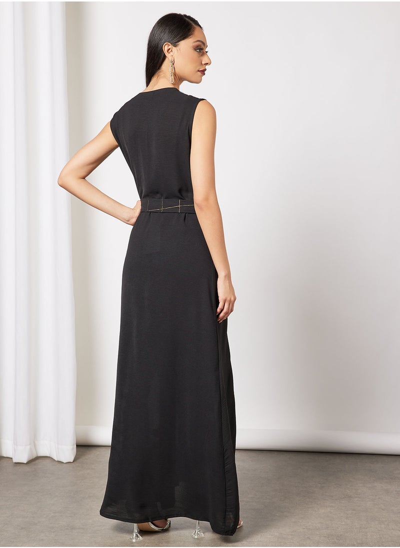 Hayat - Modest Vest With Belt And Sheila - Image 1