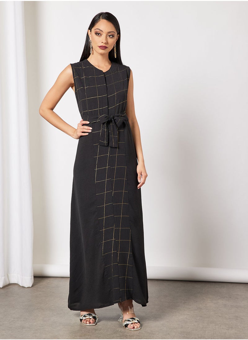 Hayat - Modest Vest With Belt And Sheila - Image 1