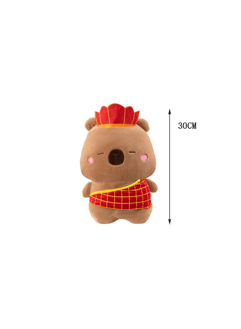 30 CM Cute Capibara Plush Toy Soft Stuffed Doll For Girls And Boys All Ages Gift - Image 2