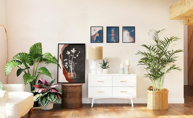 QUOTE - UNQUOTE ART Framed Modern Femme Theme Wall Art - Set of 3 - Image 4