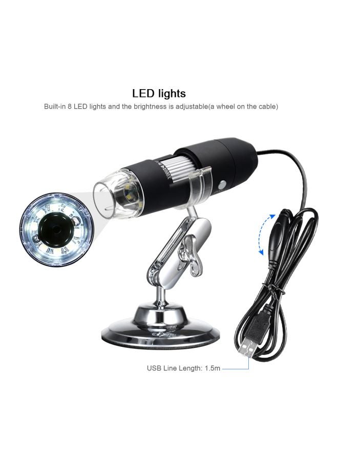 USB Digital Microscope With Stand - Image 4