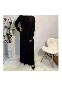 Silk Smooth Fabric Muslim Belt Robe