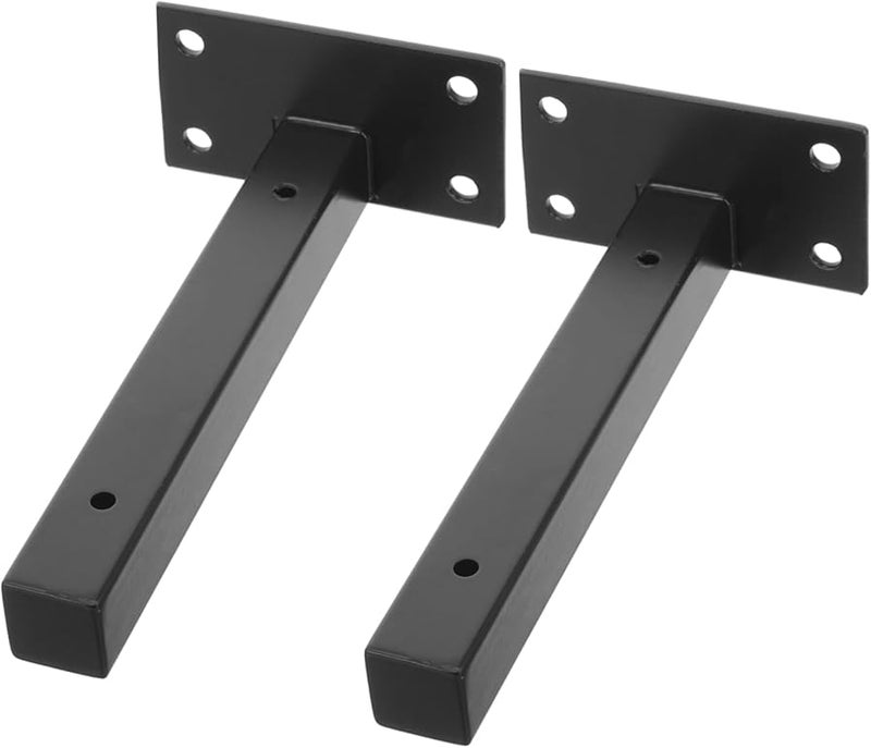 Tehaux 2 Pack Heavy Duty Floating Shelf Brackets For Books Plants Home Decor Easy Installation - Image 1