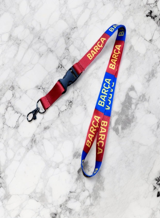 Desert Cactus FC Barcelona Barca Lanyard with Snap Buckle (A) - Image 4