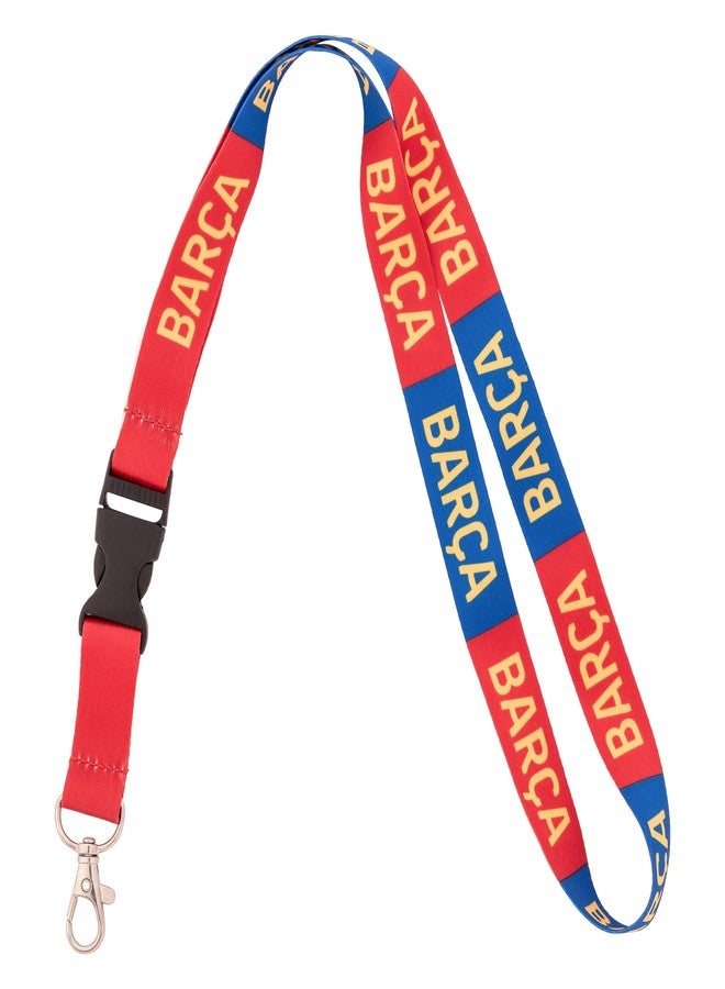 Desert Cactus FC Barcelona Barca Lanyard with Snap Buckle (A) - Image 1