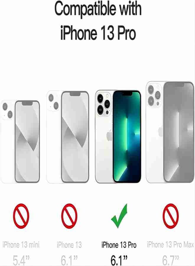 Compatible with Magnetic iphone 13 Pro Case, Swivel Cutout Ring Holder Compatible with MagSafe, Shockproof Translucent Matte Back Protective,for iphone 13 Pro (2021) 6.1" Cover Black - Image 2