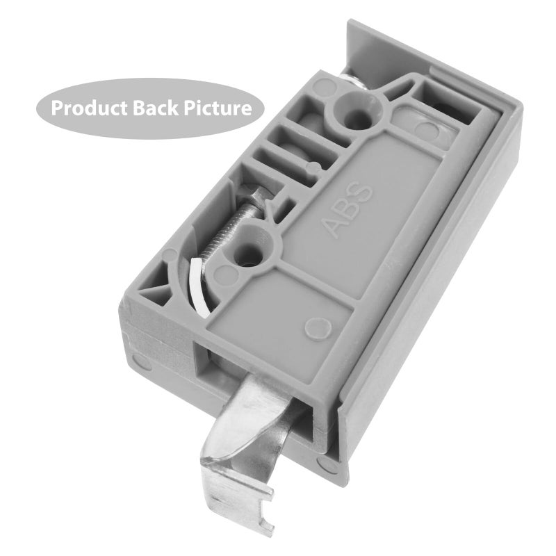 Heavy Duty Soft Close Concealed Cabinet Hinges Kitchen 2 Pieces Set Gray - Image 4