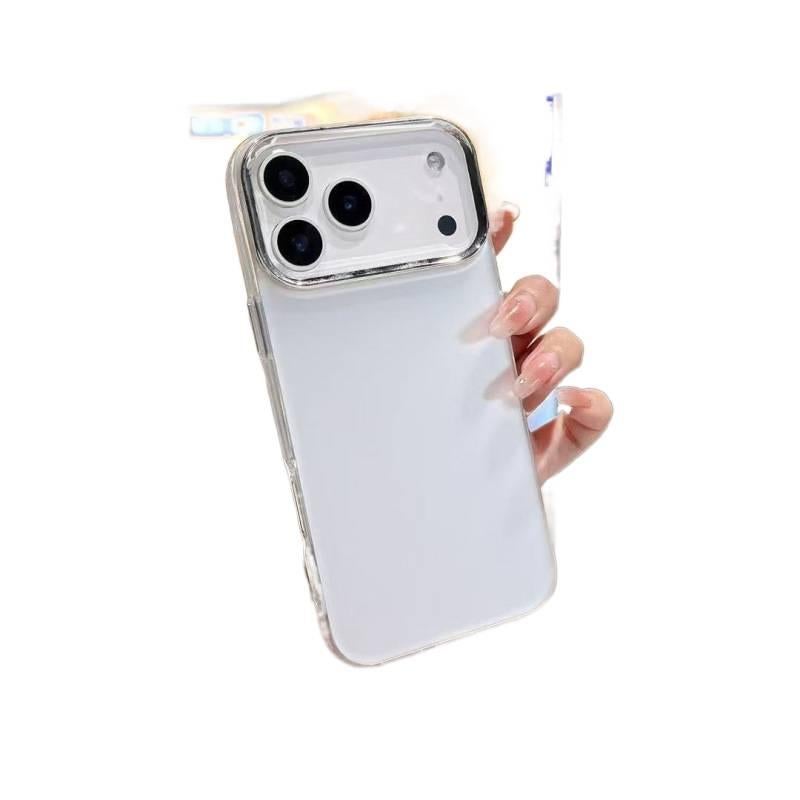 غطاء MagSafe بCream Glue لـ iPhone 13 مع تغطية كاملة وإطار مرآة مطلي بالكهرباء مع مغناطيسي مع مقاوم للخدش باللون Silver مع مرآة باللون الفضي - Image 1