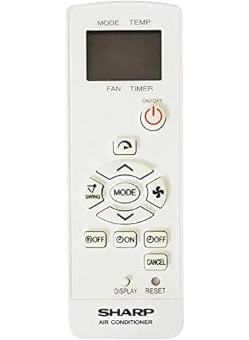 Remote Control Air Conditione Sharp Whiter
