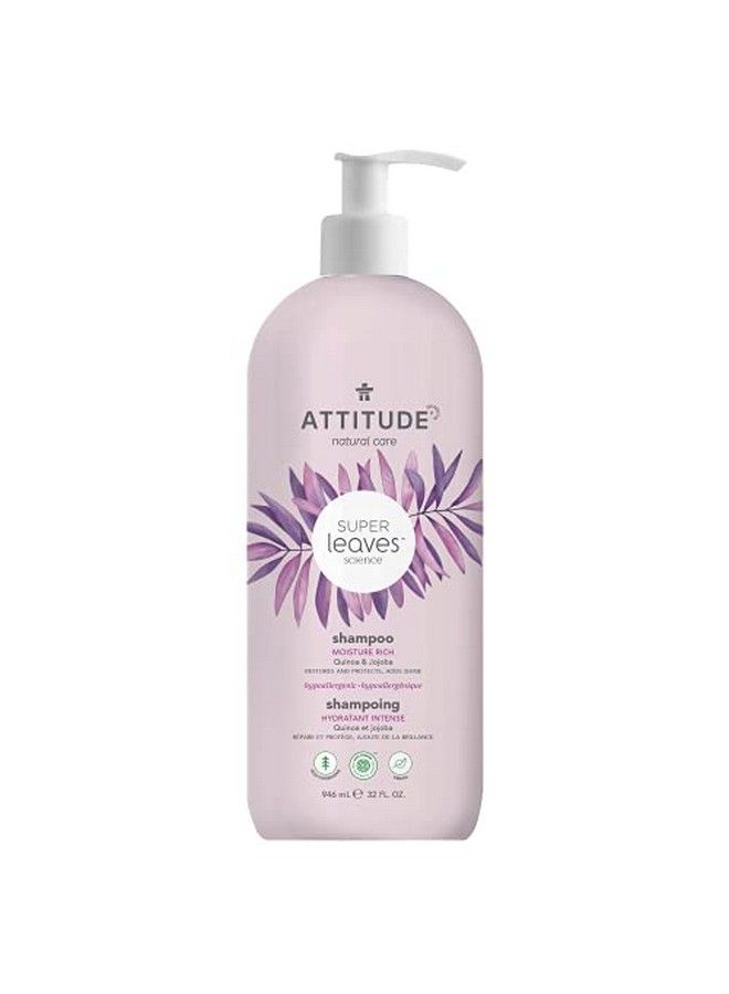 Attitude Hair Shampoo Ewg Verified Plant And Mineralbased Ingredients Vegan And Crueltyfree Beauty And Personal Care Products Moisture Rich Quinoa And Jojoba 32 Fl Oz - Image 1