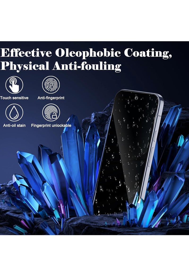 زجاج مقسى للخصوصية 2 قطعة لجهاز جوجل بكسل 10 برو XL واقي شاشة الخصوصية و 2 قطعة واقي عدسة الكاميرا - Image 4