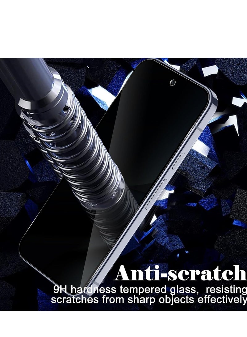 زجاج مقسى للخصوصية 2 قطعة لجهاز جوجل بكسل 10 برو XL واقي شاشة الخصوصية و 2 قطعة واقي عدسة الكاميرا - Image 5