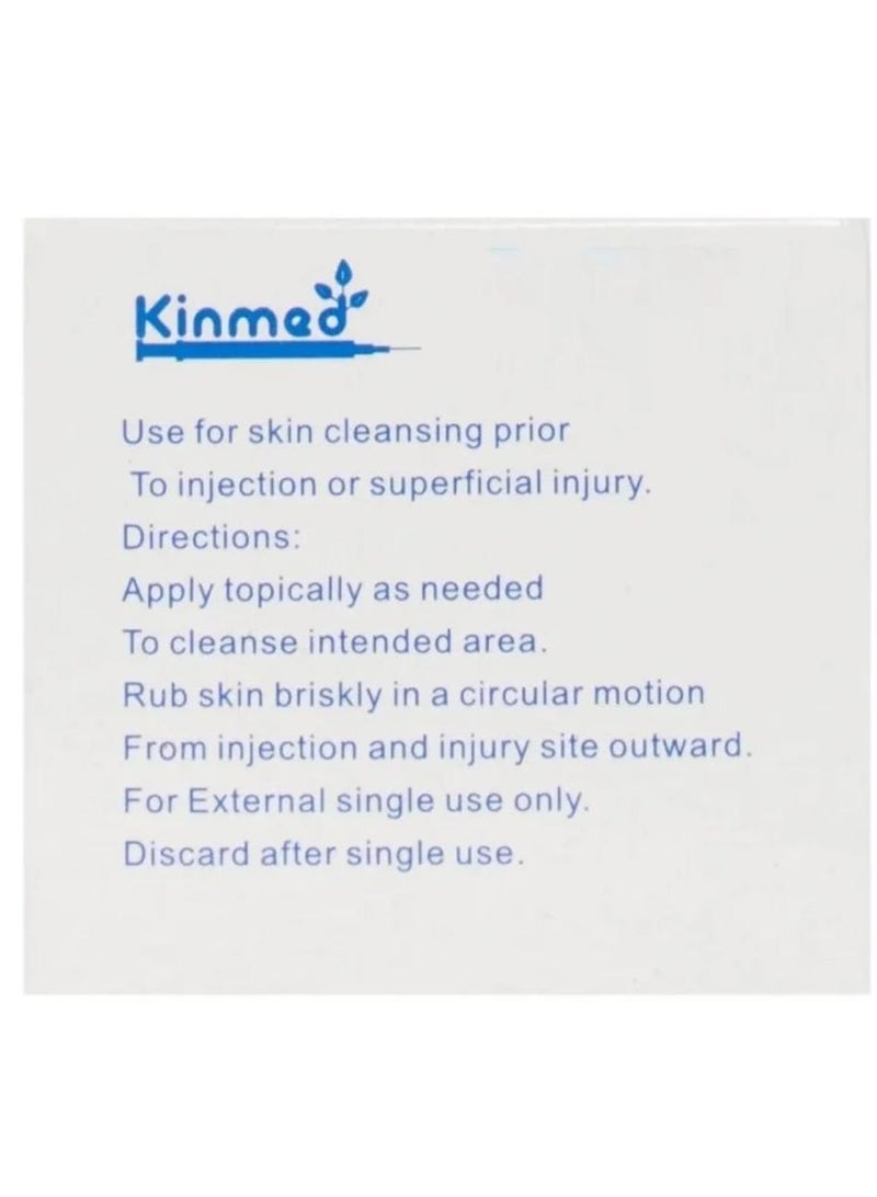 Kinmed Medical Swab, Prep Pads, Cotton Pads /200 Piece  - Image 3