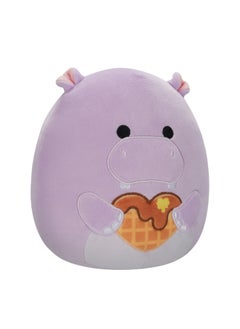 Squishmallows 7.5 inch Hanna the Hippo , Officially Licensed Kellytoy Plush Toy, Colorful Soft Toy, Gift for Kids, Girls & Boys Washable Squishy Stuff Toy Multicolor All Age  - Image 2