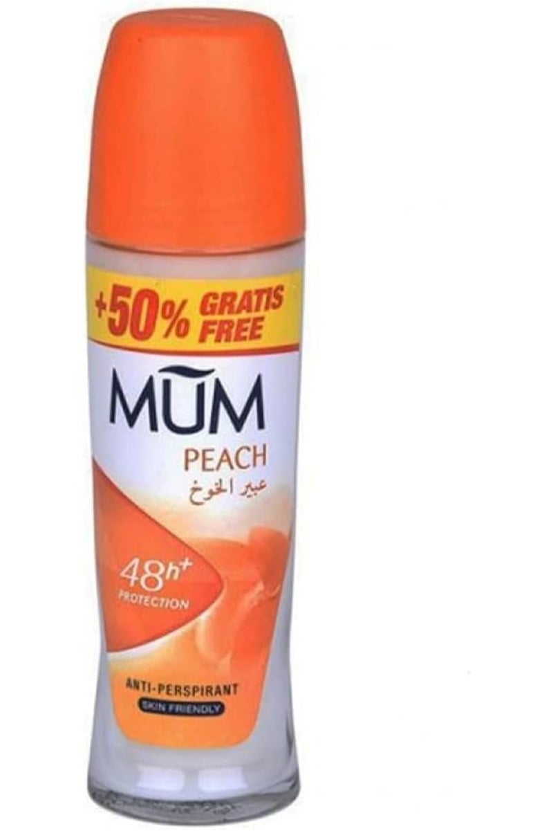 مام رول مام بنكهة الخوخ للنساء - 2*75 مل (عبوة من قطعتين) - Image 2