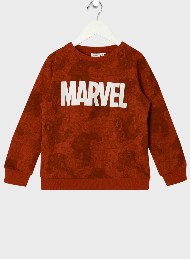 NAME IT Kids Marvel Sweatshirt  - Image 1