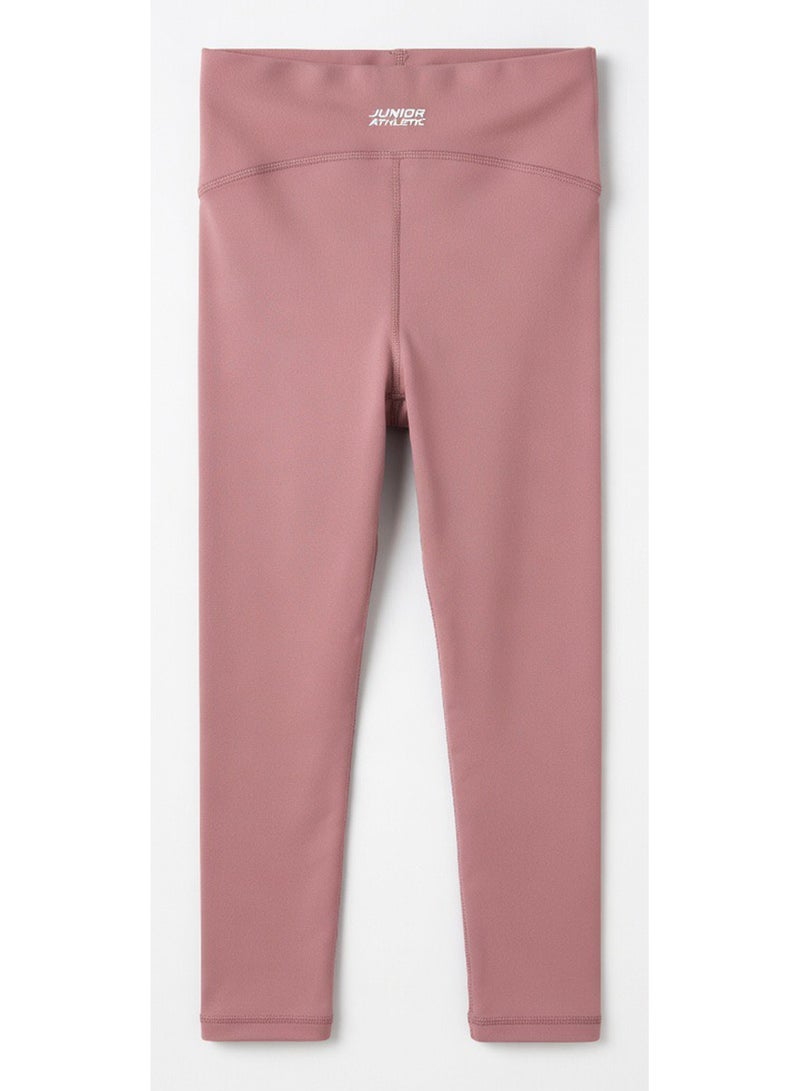 Junior Girls High Waist Leggings - Image 3
