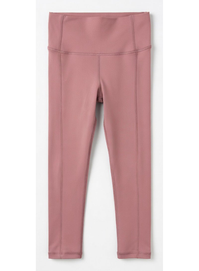 Junior Girls High Waist Leggings - Image 4